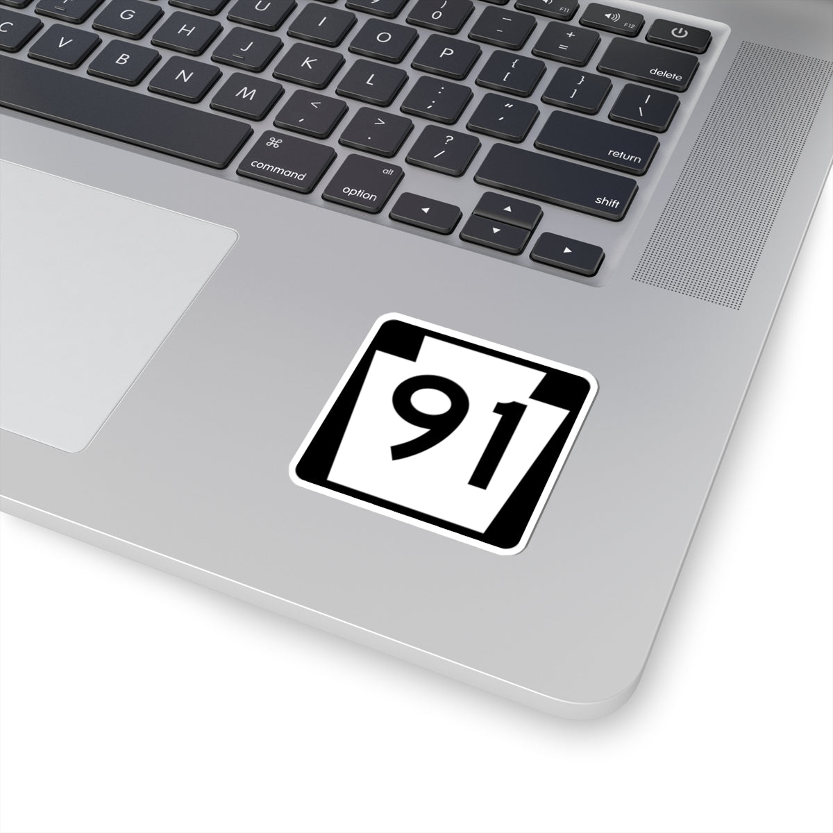 PA-91 (Pennsylvania) (Road Sign) STICKER Vinyl Kiss-Cut Decal