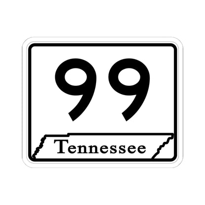 Tennessee 99 (Tennessee) (Road Sign) STICKER Vinyl Kiss-Cut Decal