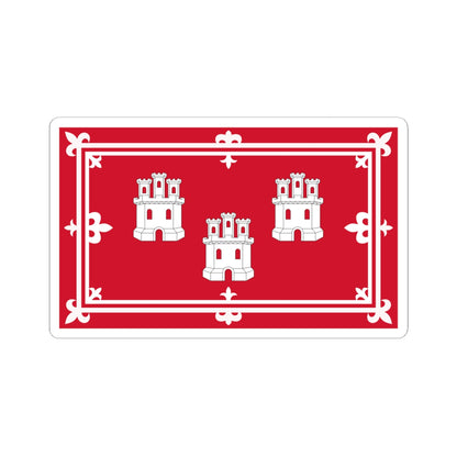 City Flag of Aberdeen (Scotland) STICKER Vinyl Kiss-Cut Decal