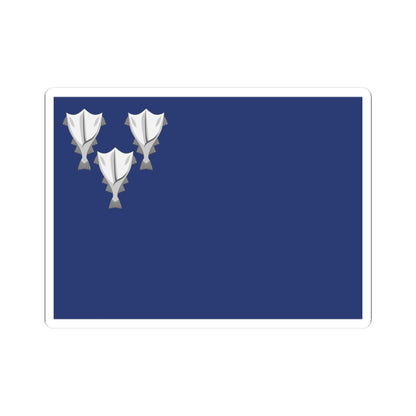 Flag of Jørgen Jørgensen 1809 (Iceland) STICKER Vinyl Kiss-Cut Decal