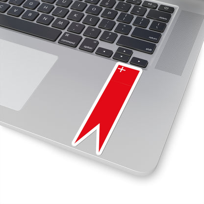 SZ Oriflamme (Switzerland) STICKER Vinyl Kiss-Cut Decal