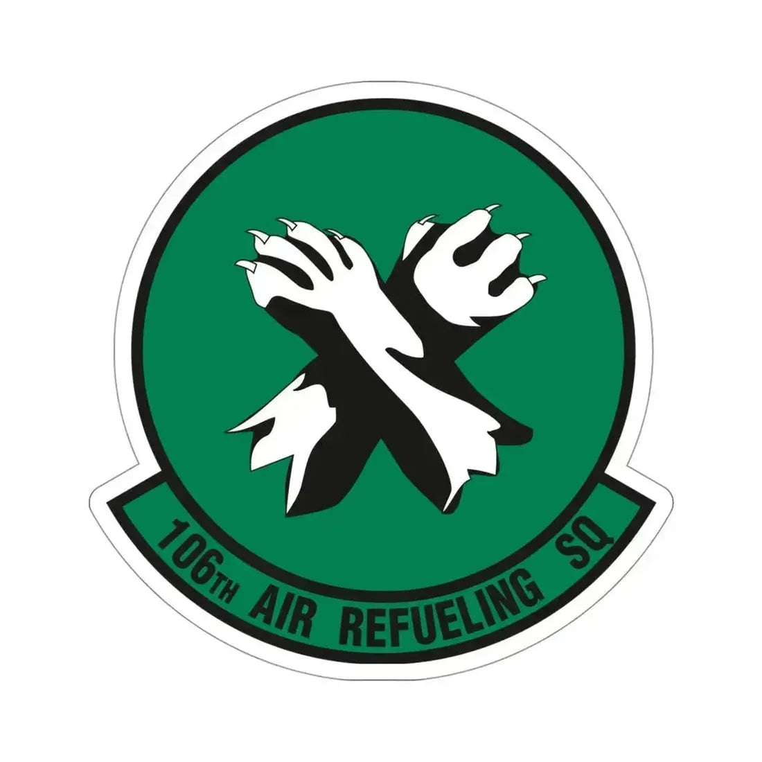 106th Air Refueling Squadron (U.S. Air Force) STICKER Vinyl Die-Cut Decal 4 Inch - The Sticker Space