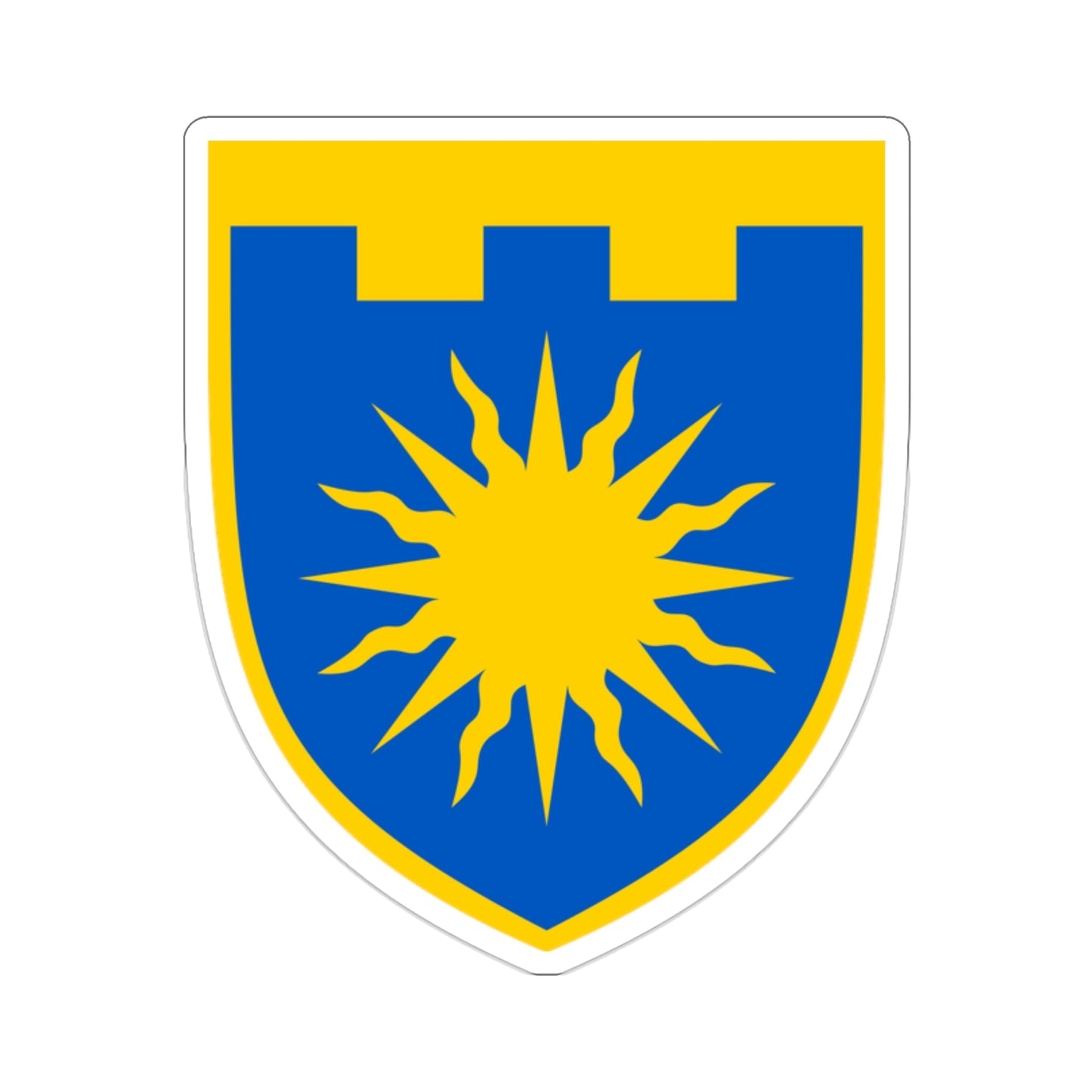 106th Detached Territorial Defense Brigade (Ukraine) STICKER Vinyl Die-Cut Decal-2 Inch-The Sticker Space