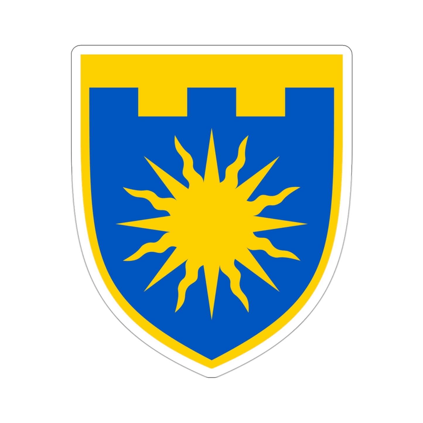 106th Detached Territorial Defense Brigade (Ukraine) STICKER Vinyl Die-Cut Decal-3 Inch-The Sticker Space