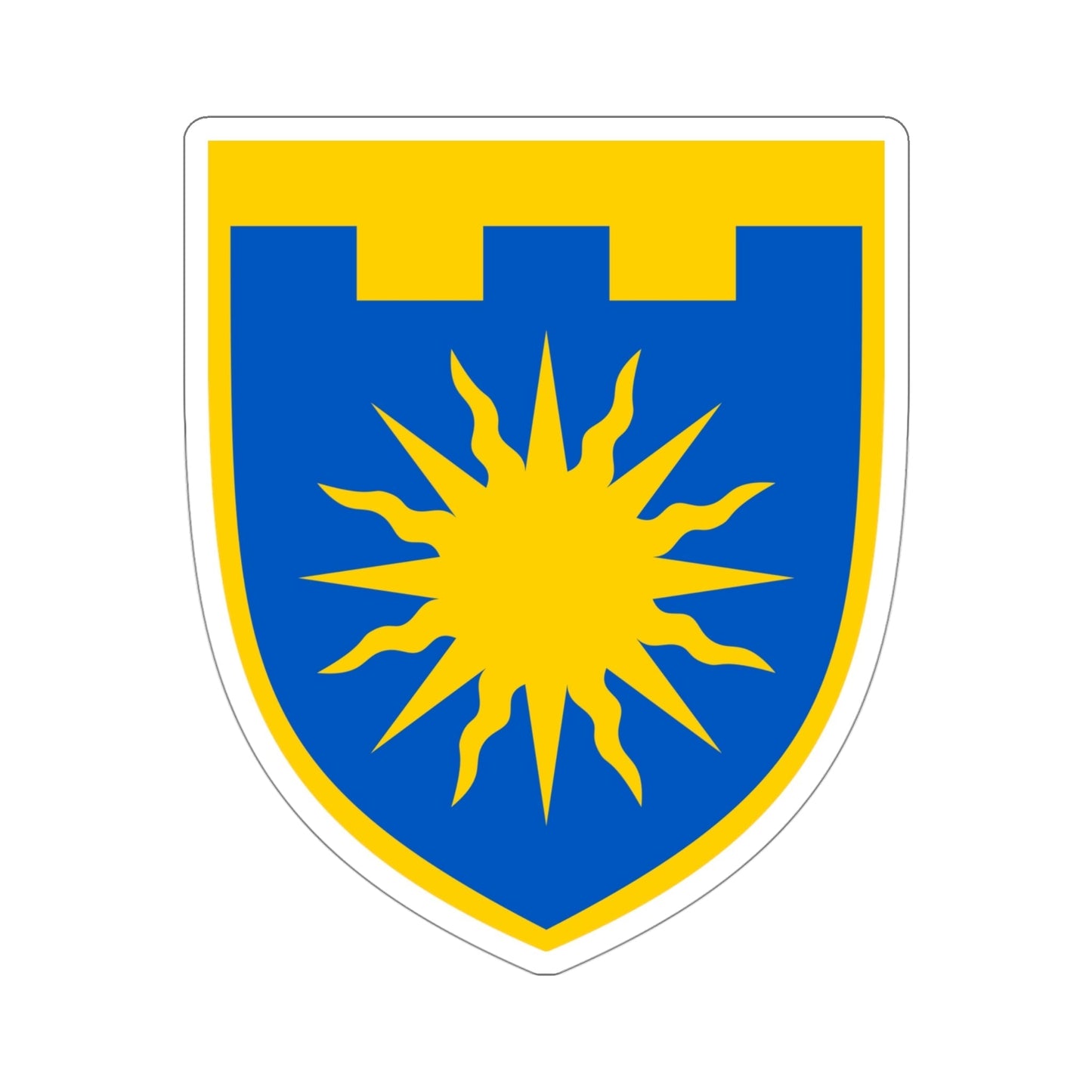 106th Detached Territorial Defense Brigade (Ukraine) STICKER Vinyl Die-Cut Decal-4 Inch-The Sticker Space