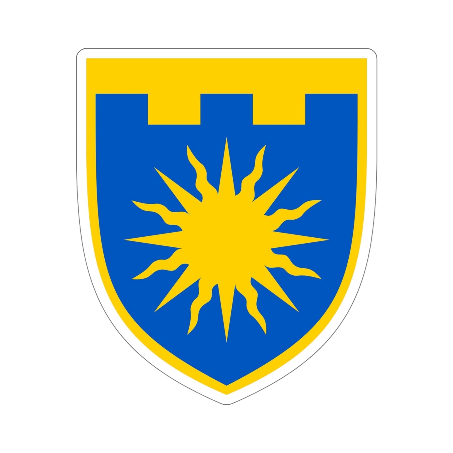 106th Detached Territorial Defense Brigade (Ukraine) STICKER Vinyl Die-Cut Decal-5 Inch-The Sticker Space