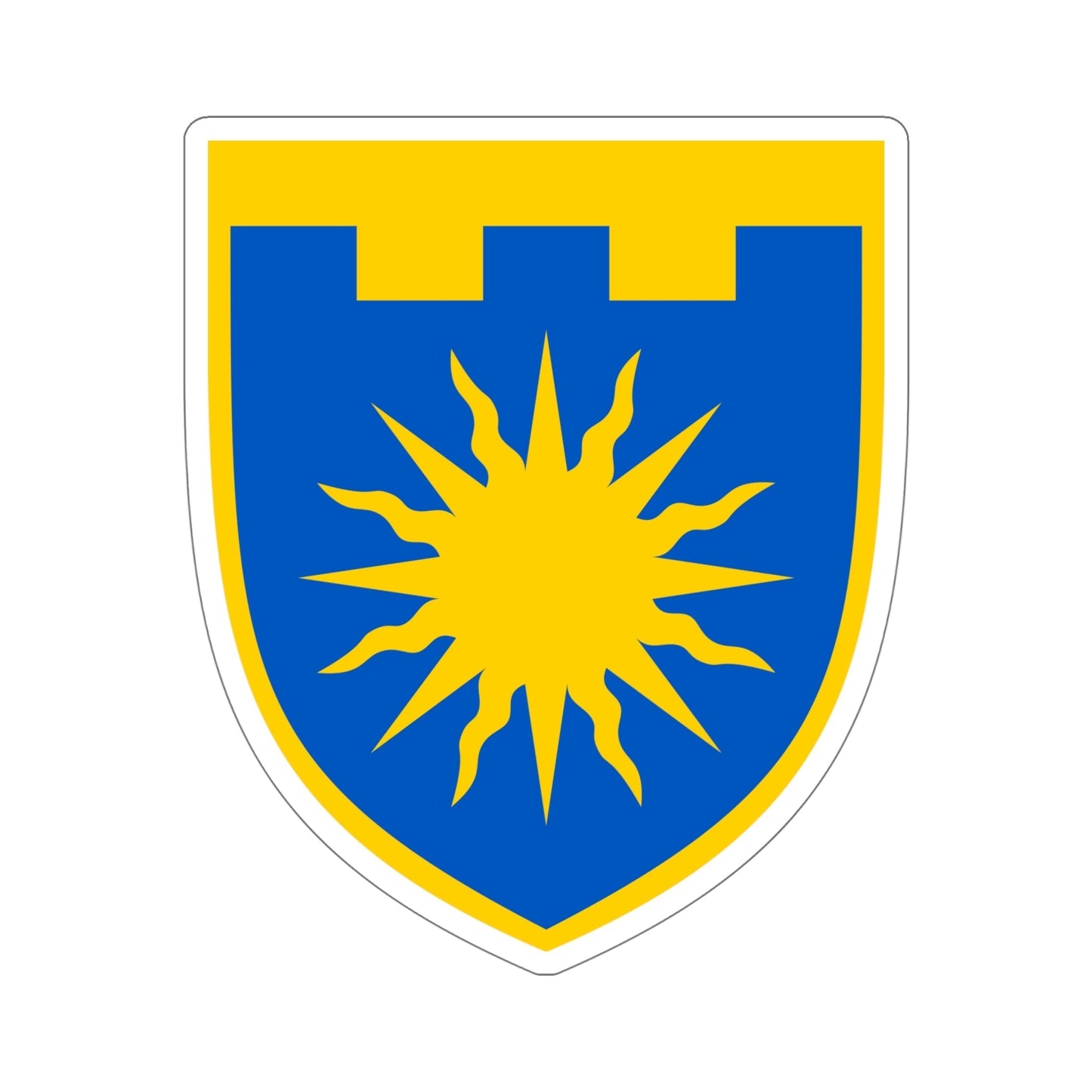 106th Detached Territorial Defense Brigade (Ukraine) STICKER Vinyl Die-Cut Decal-6 Inch-The Sticker Space