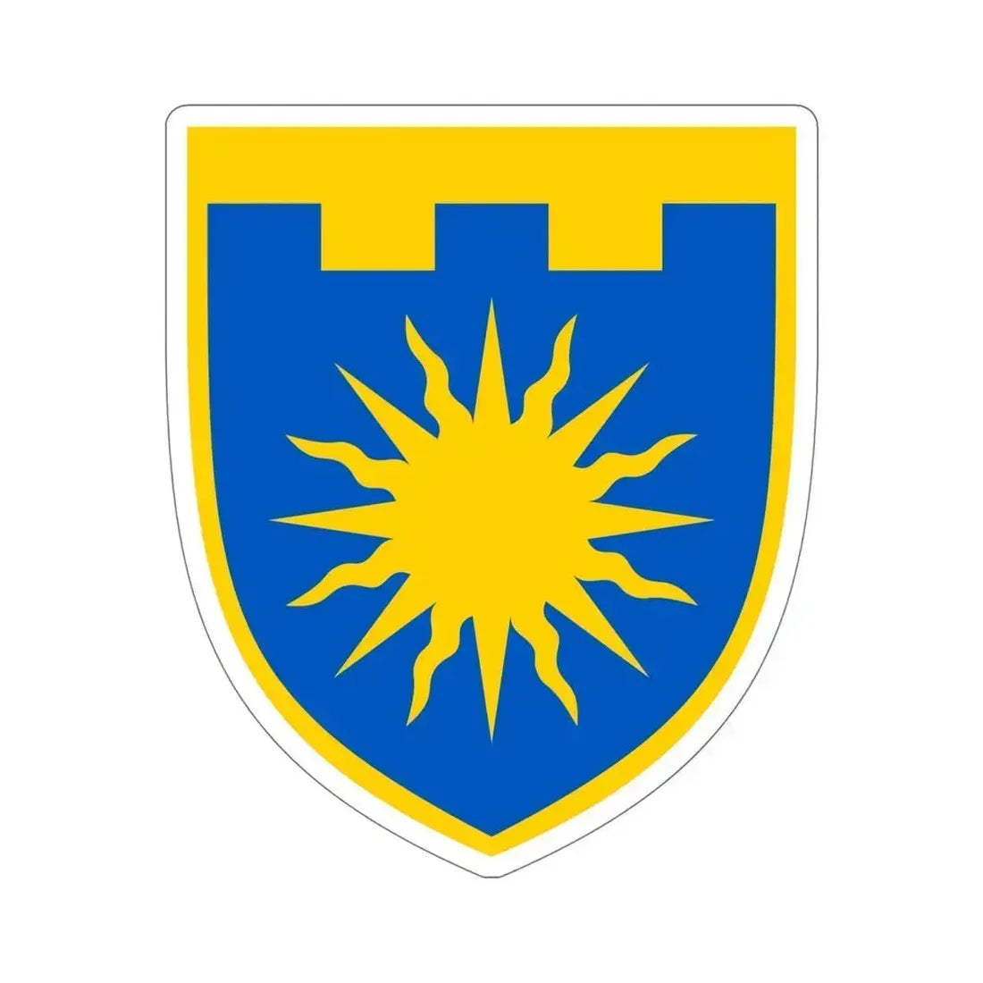 106th Detached Territorial Defense Brigade (Ukraine) STICKER Vinyl Die-Cut Decal 6 Inch - The Sticker Space