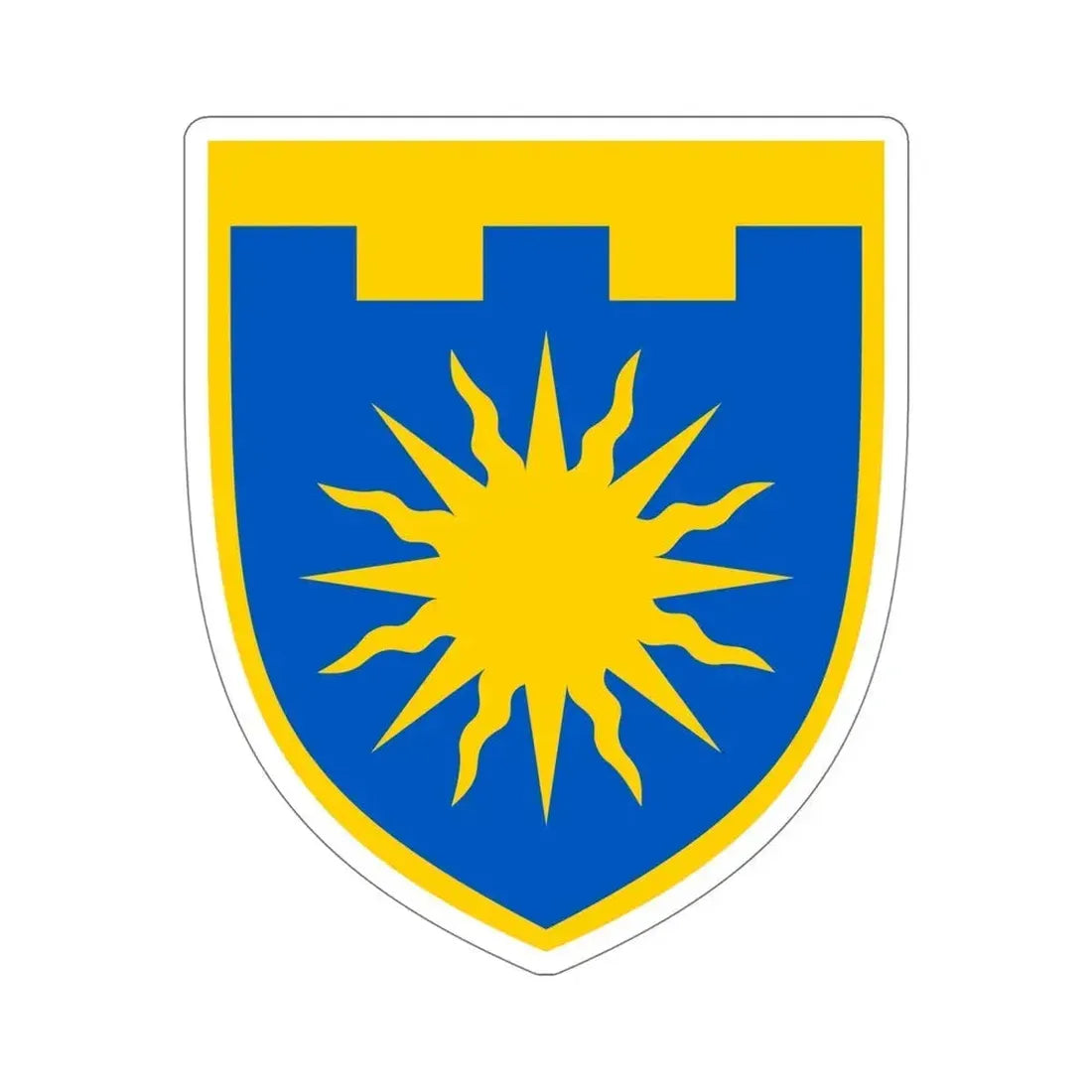 106th Detached Territorial Defense Brigade (Ukraine) STICKER Vinyl Die-Cut Decal - The Sticker Space