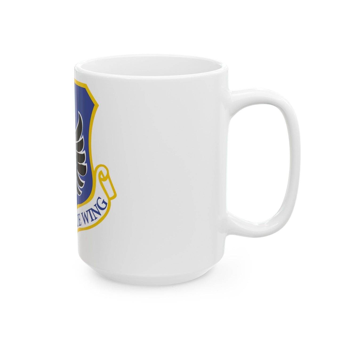 106th Rescue Wing logo 2 (U.S. Air Force) White Coffee Mug-The Sticker Space