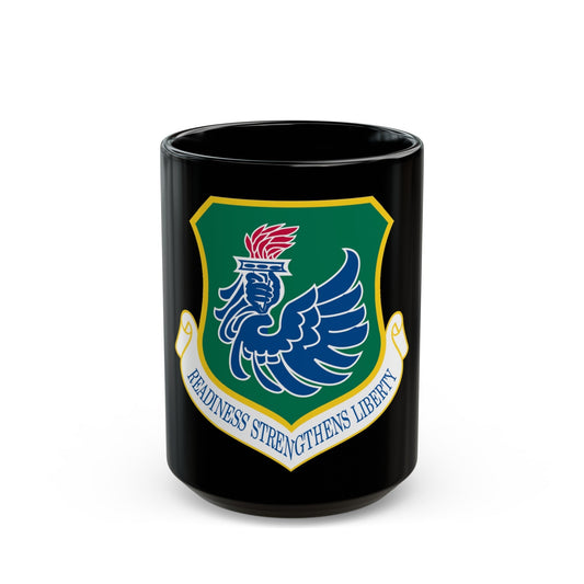 106th Rescue Wing (U.S. Air Force) Black Coffee Mug-15oz-The Sticker Space