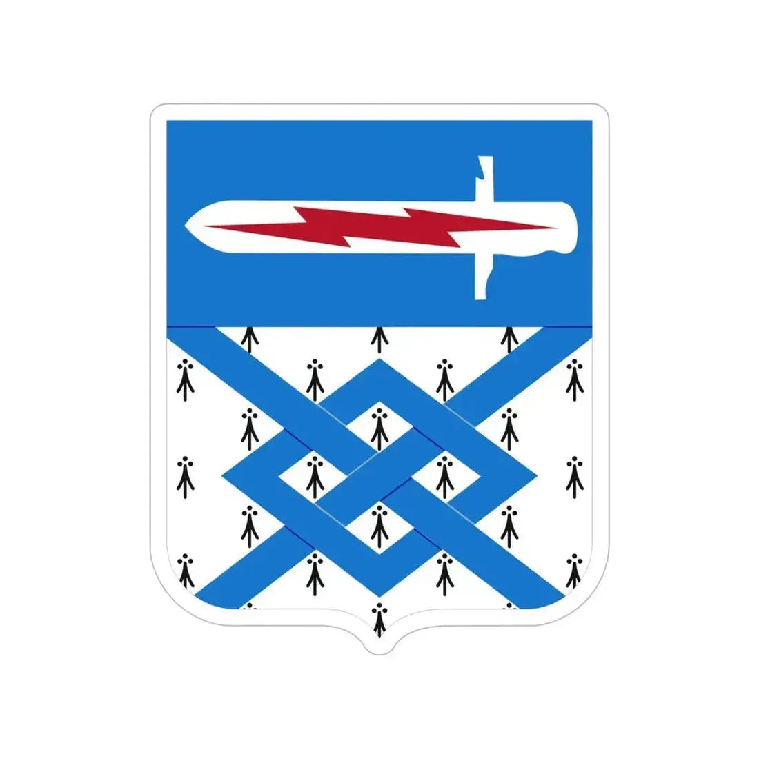 107 Military Intelligence Battalion 2 (U.S. Army) Transparent STICKER Die-Cut Vinyl Decal - The Sticker Space