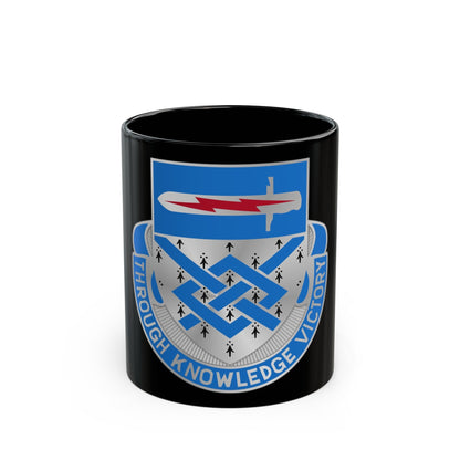 107 Military Intelligence Battalion (U.S. Army) Black Coffee Mug-11oz-The Sticker Space