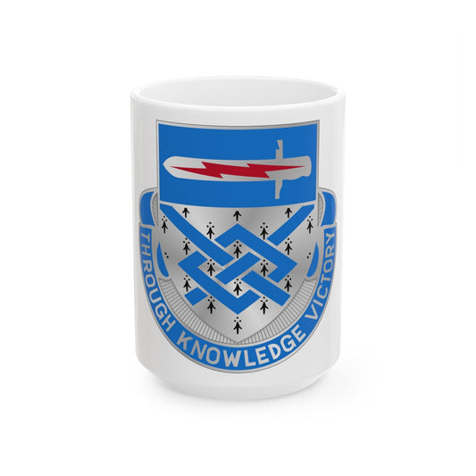 107 Military Intelligence Battalion (U.S. Army) White Coffee Mug-15oz-The Sticker Space