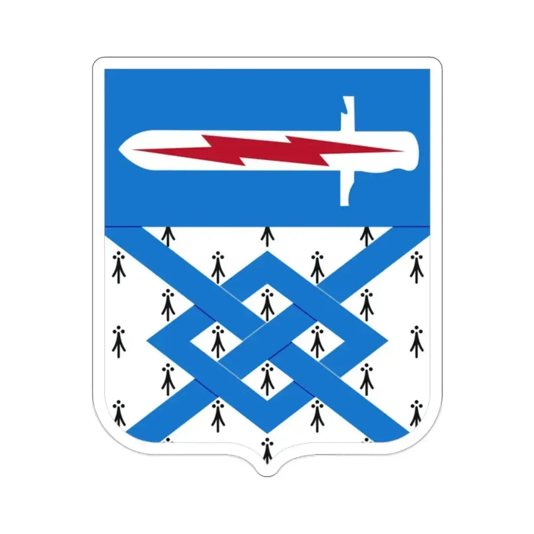 107 Military Intelligence Battalion v2 (U.S. Army) STICKER Vinyl Die-Cut Decal 2 Inch - The Sticker Space