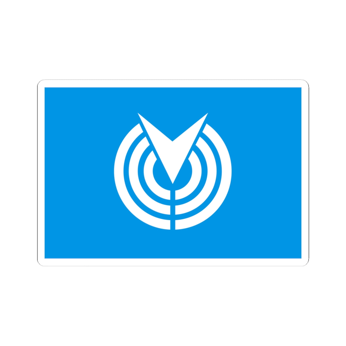 Flag of Minamiizu Shizuoka (Japan) STICKER Vinyl Kiss-Cut Decal