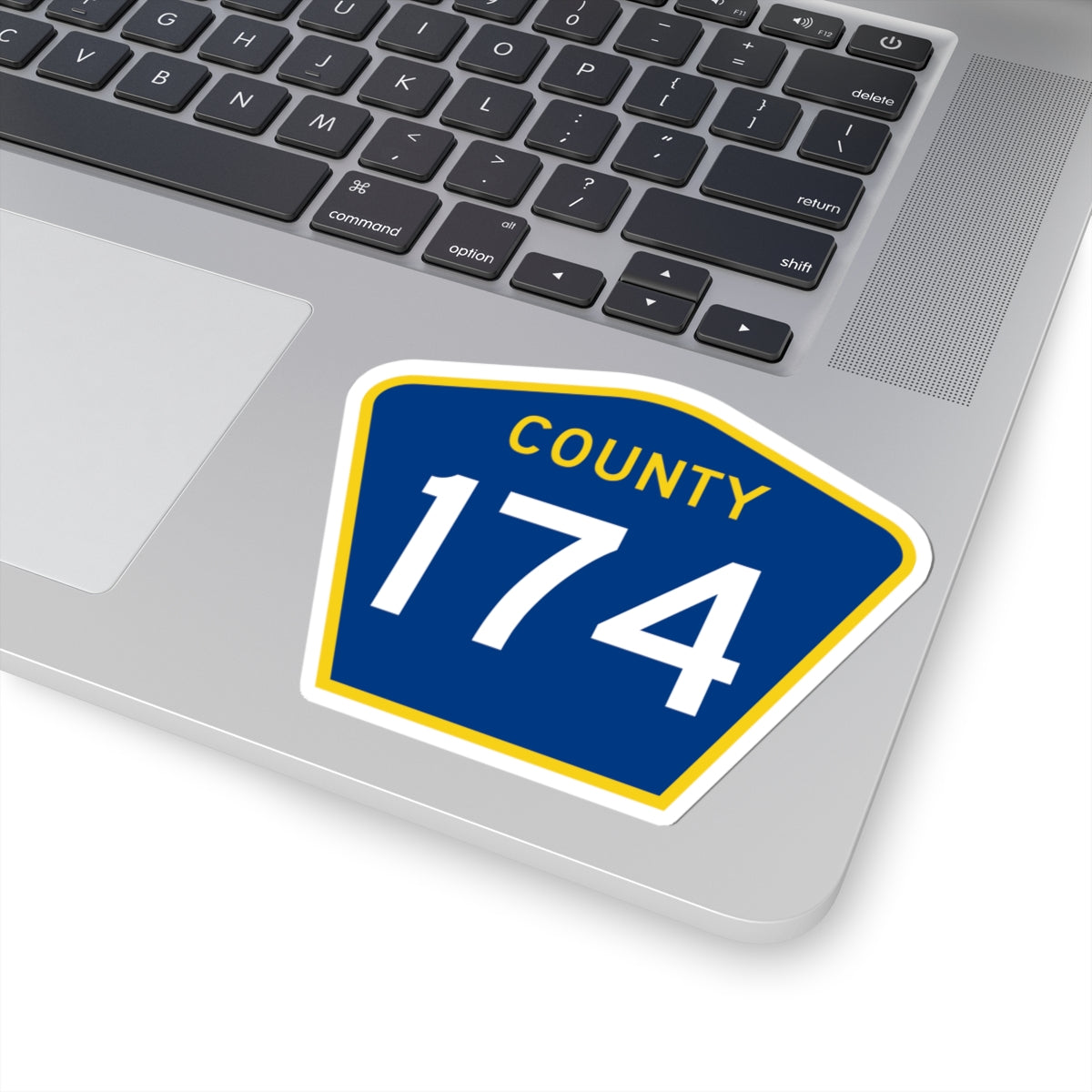 County 174 MN (Minnesota) (Road Sign) STICKER Vinyl Kiss-Cut Decal