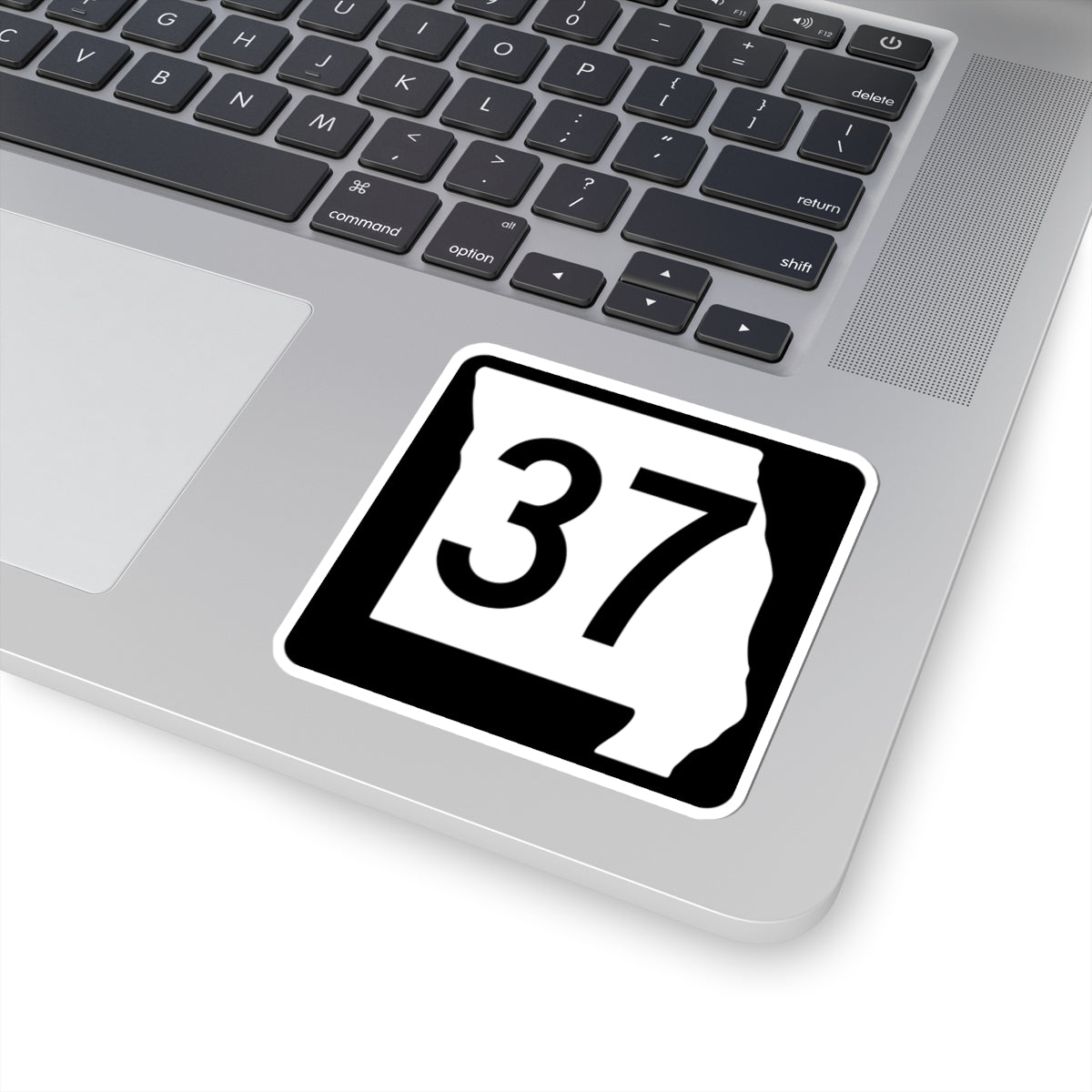 MO-37 (Missouri) (Road Sign) STICKER Vinyl Kiss-Cut Decal