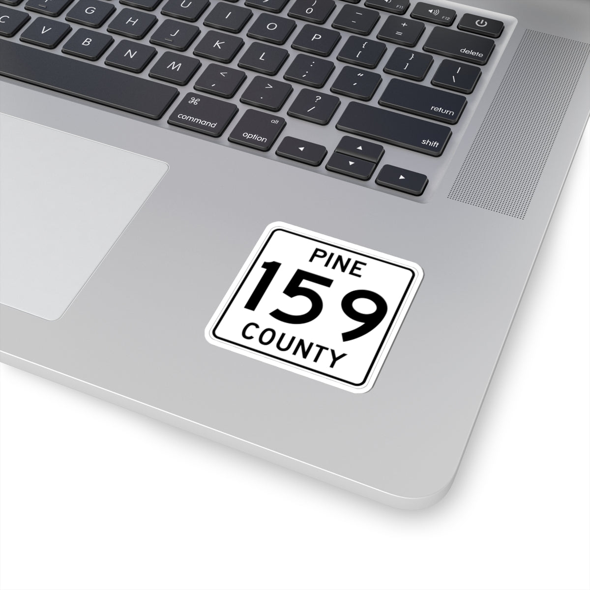 Pine County Route 159 MN (Minnesota) (Road Sign) STICKER Vinyl Kiss-Cut Decal