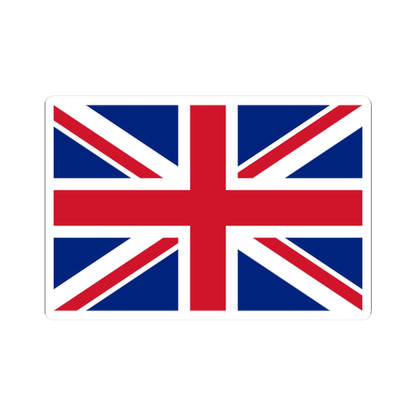 Flag of the United Kingdom 3-2 (United Kingdom) STICKER Vinyl Kiss-Cut Decal