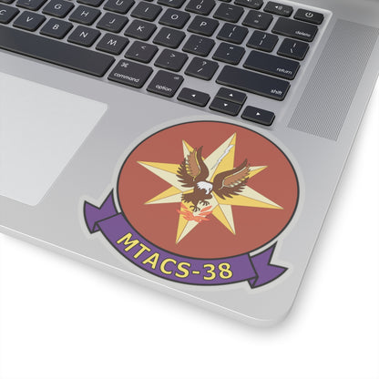 Marine Tactical Air Command Squadron 38 (USMC) STICKER Vinyl Kiss-Cut Decal