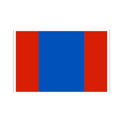 Flag of Mirny Arkhangelsk oblast 2003 (Russia) STICKER Vinyl Kiss-Cut Decal
