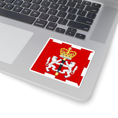 Flag of the Ross Herald Extraordinary (Scotland) STICKER Vinyl Kiss-Cut Decal