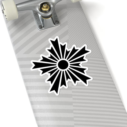 Asahikage black (Japan) (Coat of Arms) STICKER Vinyl Kiss-Cut Decal