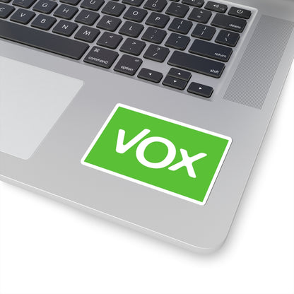 Flag of VOX (Spain) STICKER Vinyl Kiss-Cut Decal