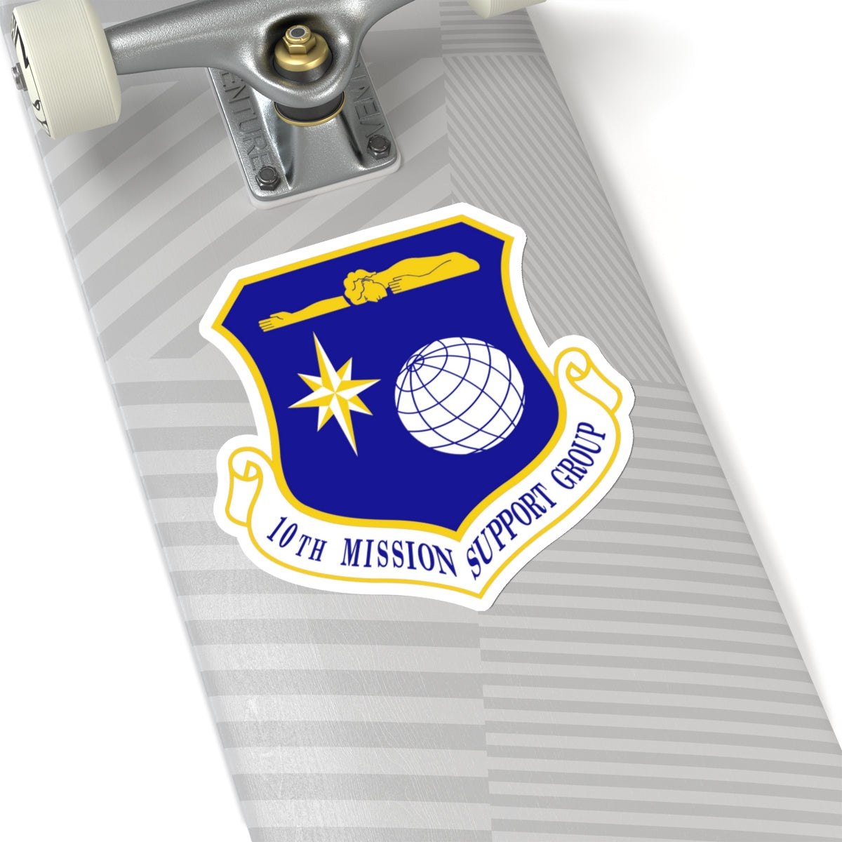 10th Mission Support Group (U.S. Air Force) STICKER Vinyl Kiss-Cut Decal