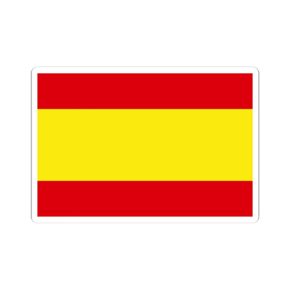 Color banner (Spain) STICKER Vinyl Kiss-Cut Decal