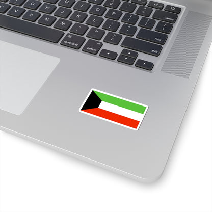 Flag of Kuwait WFB 2000 (Kuwait) STICKER Vinyl Kiss-Cut Decal