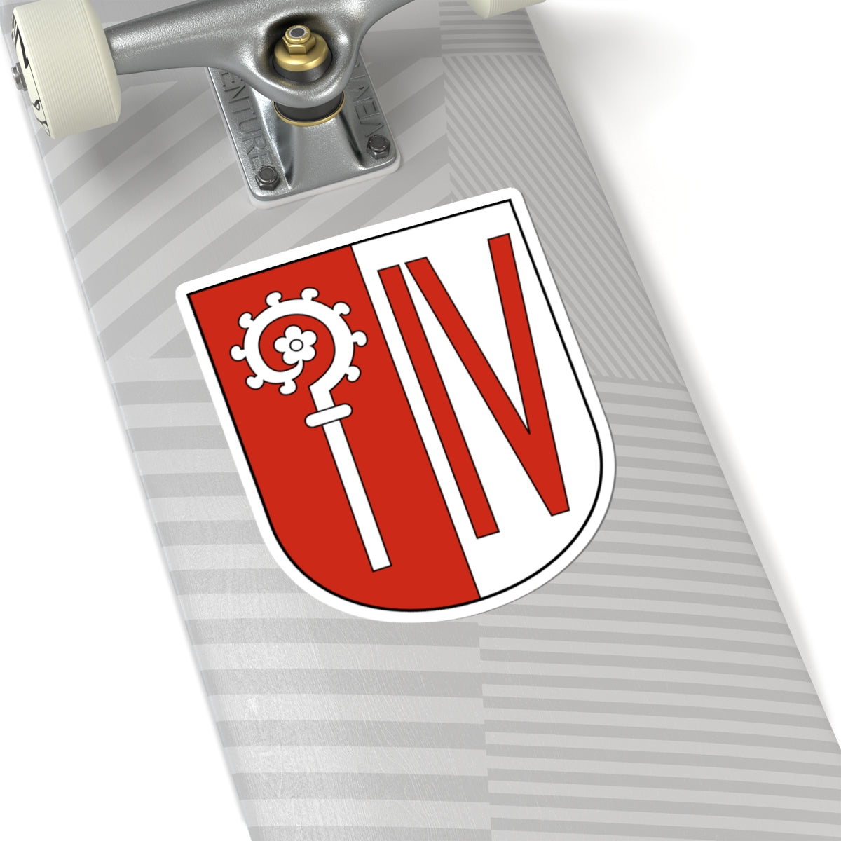 Quarten-blazon (Switzerland) (Coat of Arms) STICKER Vinyl Kiss-Cut Decal