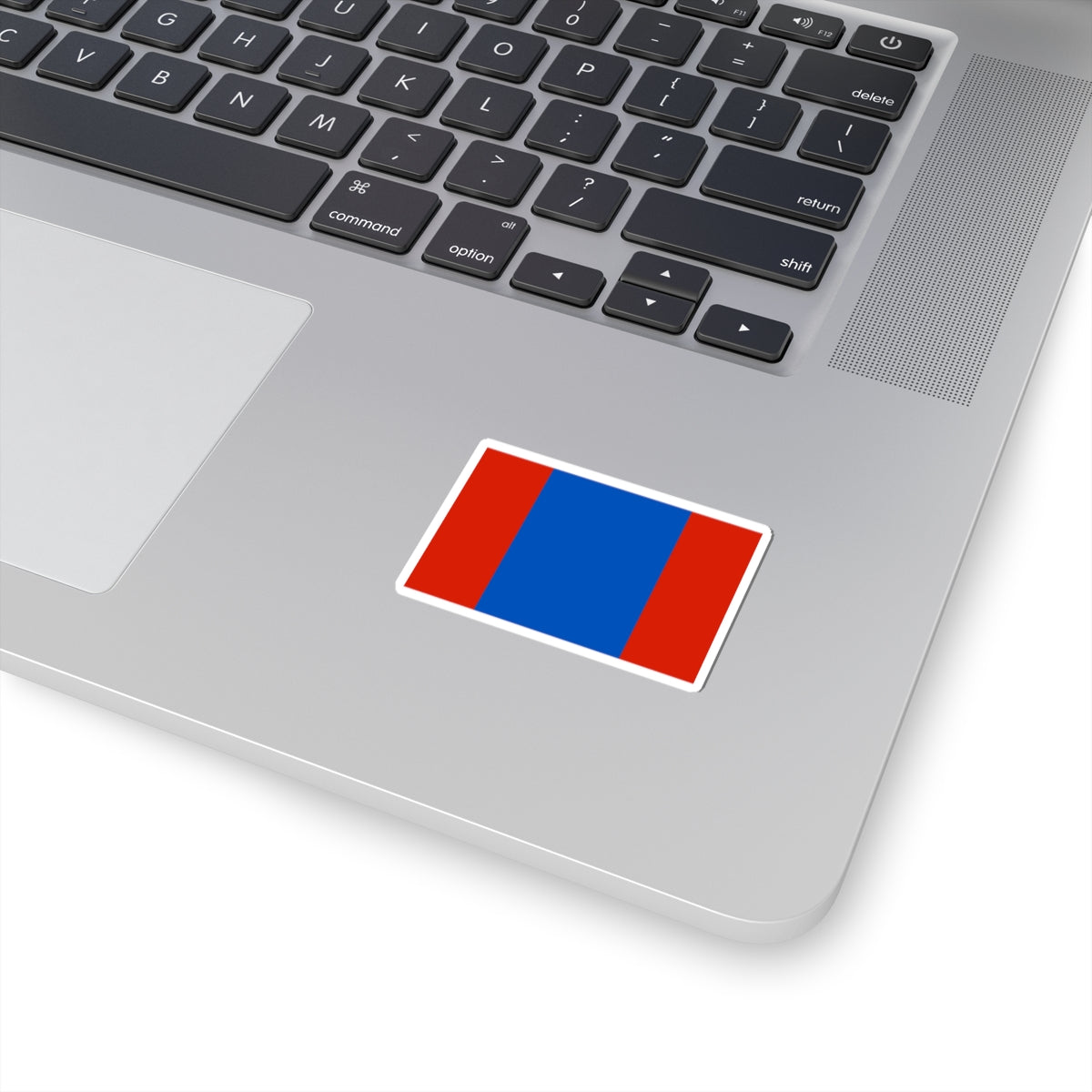 Flag of Mirny Arkhangelsk oblast 2003 (Russia) STICKER Vinyl Kiss-Cut Decal