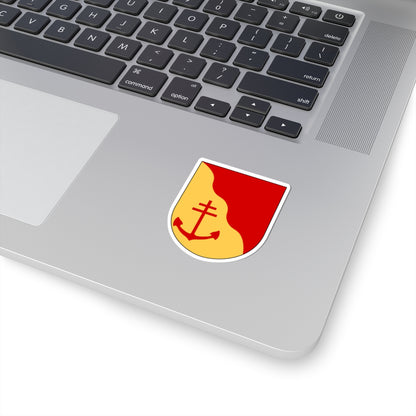 Barkåkra vapen (Sweden) (Coat of Arms) STICKER Vinyl Kiss-Cut Decal