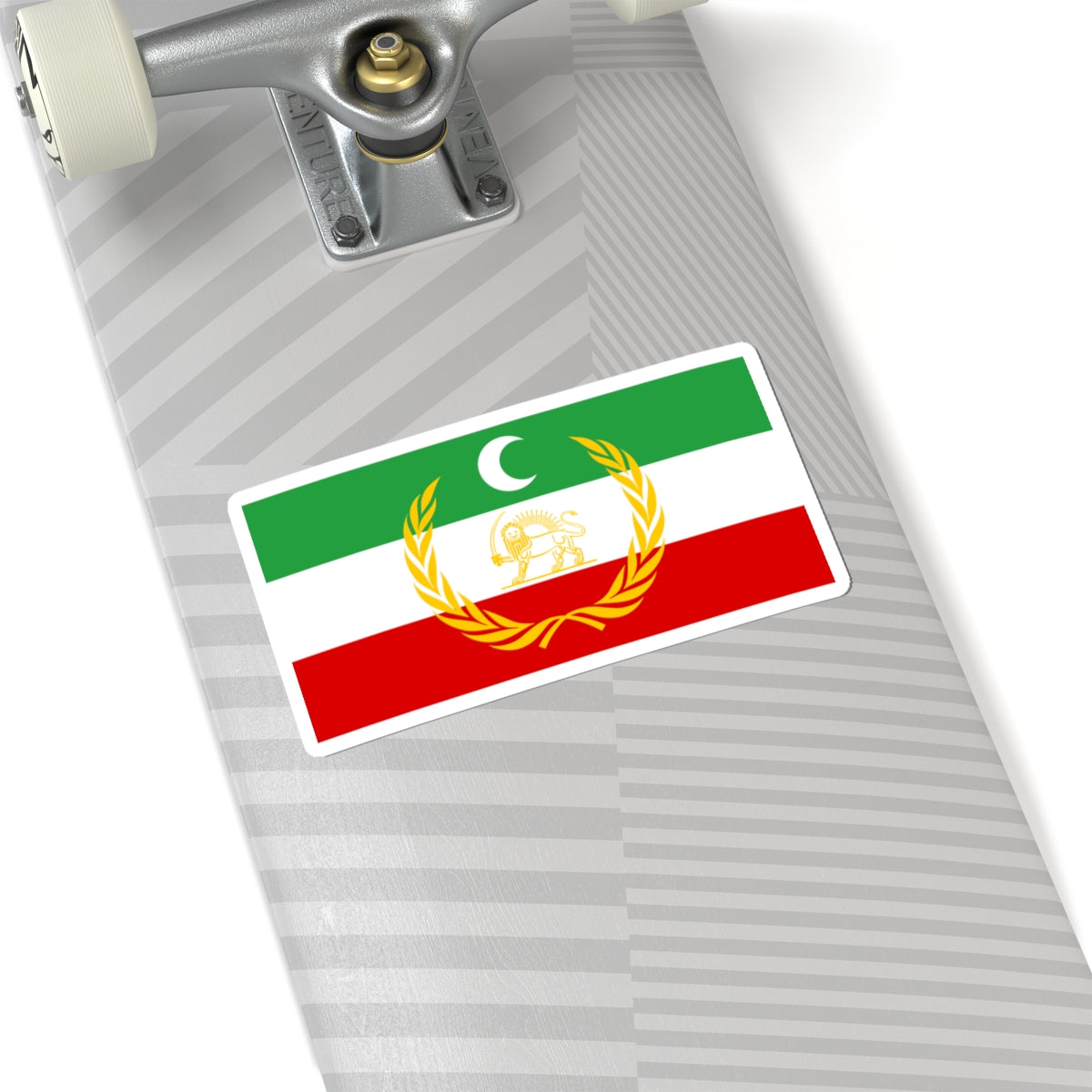 Azerbaijan peoples government flag (Iran) STICKER Vinyl Kiss-Cut Decal