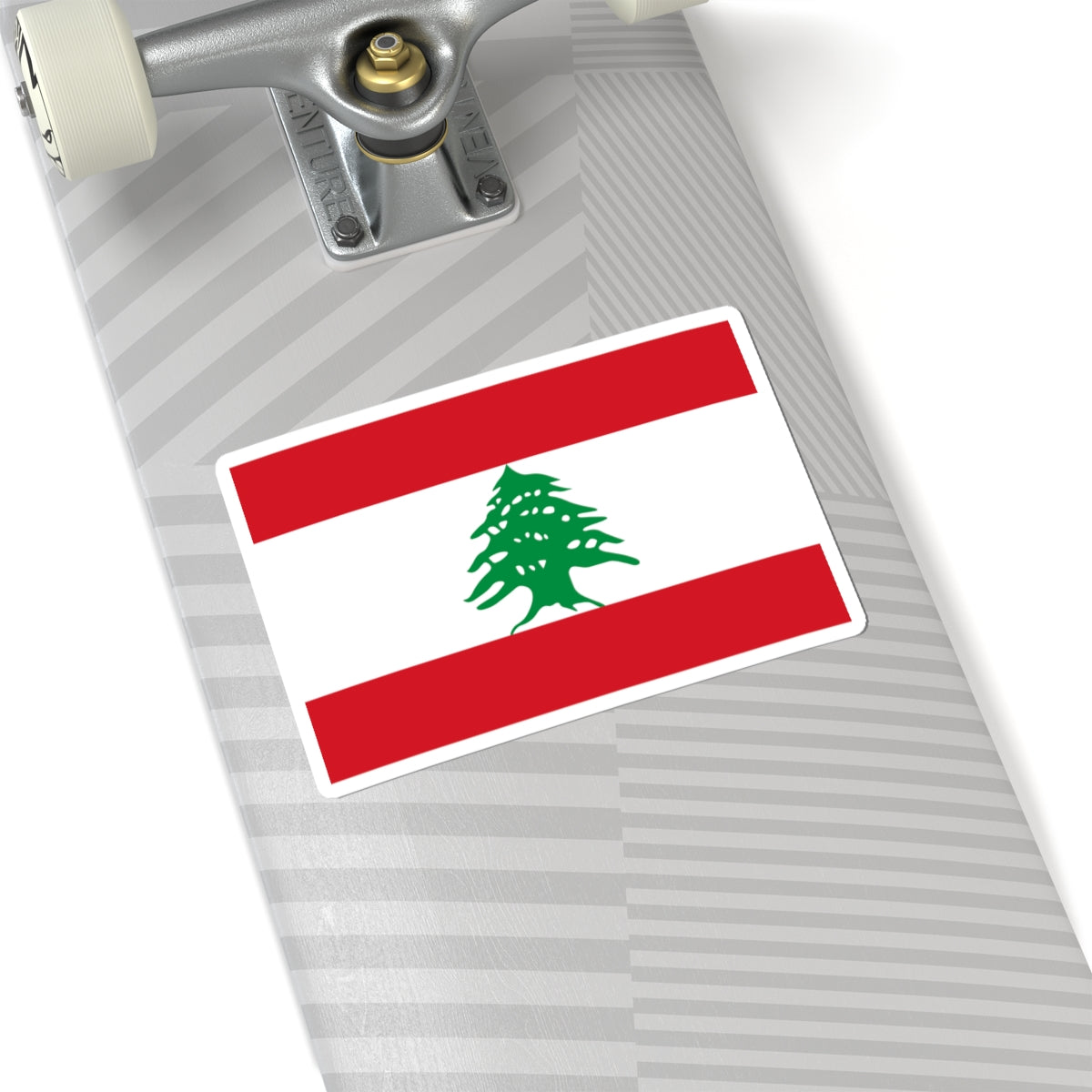 Flag of Lebanon (Lebanon) STICKER Vinyl Kiss-Cut Decal