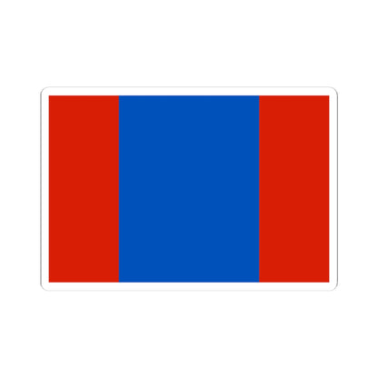 Flag of Mirny Arkhangelsk oblast 2003 (Russia) STICKER Vinyl Kiss-Cut Decal