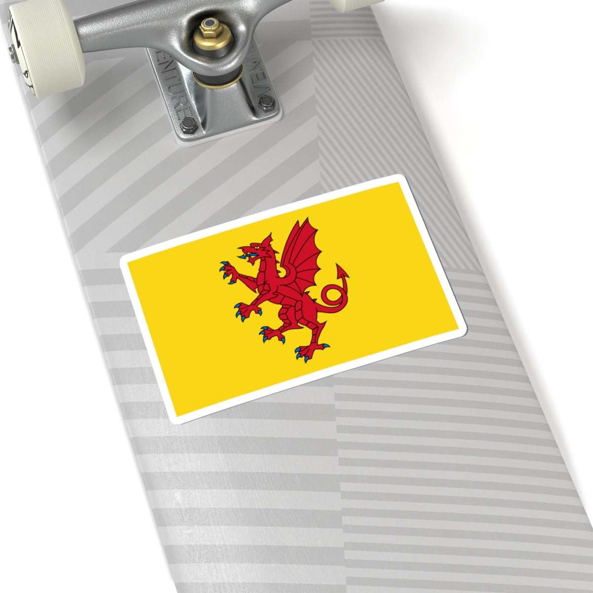 Somerset Flag (England) STICKER Vinyl Kiss-Cut Decal