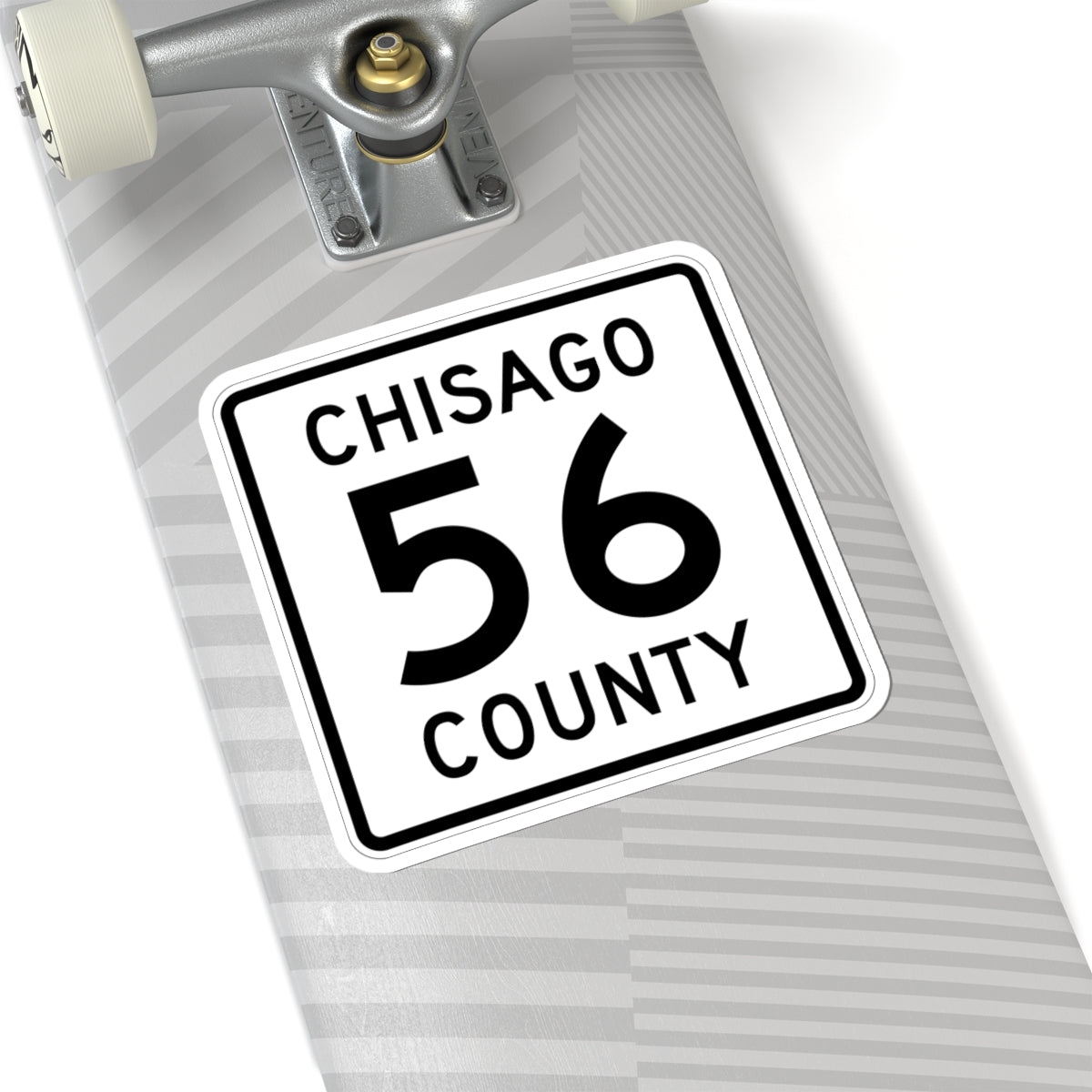 Chisago County Route 56 (Minnesota) (Road Sign) STICKER Vinyl Kiss-Cut Decal