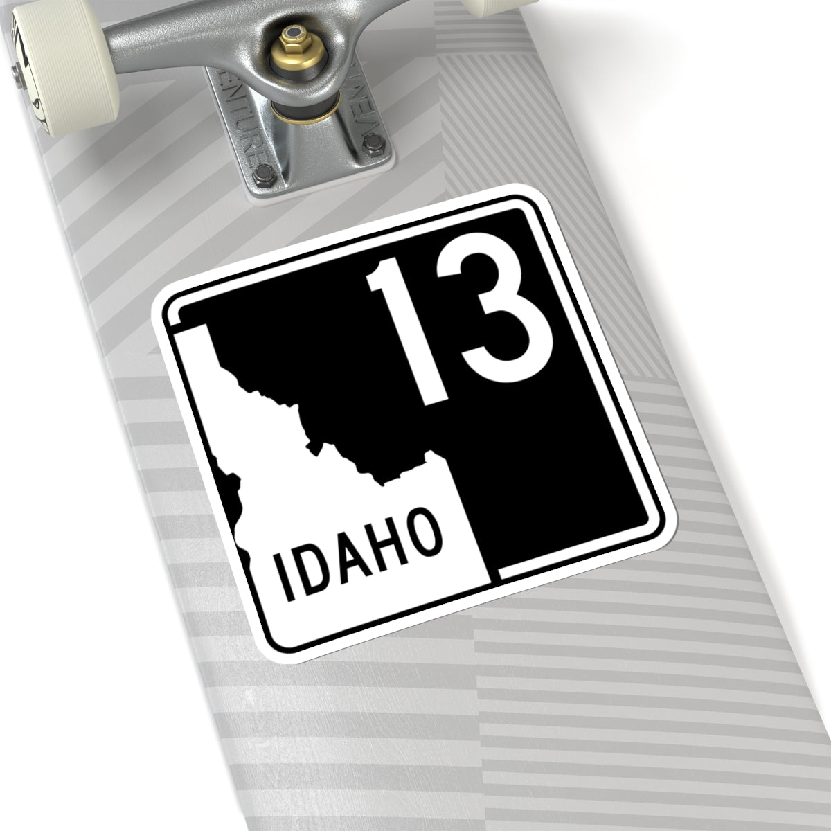 ID-13 (Idaho) (Road Sign) STICKER Vinyl Kiss-Cut Decal