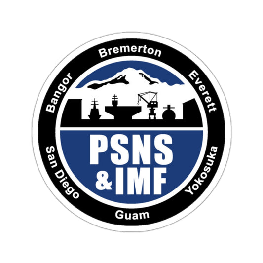 PSNS & IMF (U.S. Navy) STICKER Vinyl Kiss-Cut Decal