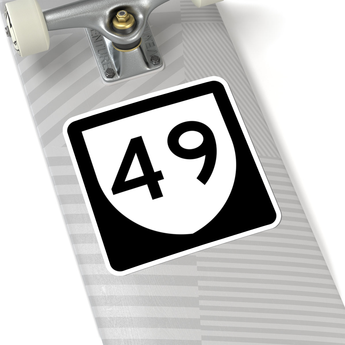 PR urban primary 49 (Puerto Rico) (Road Sign) STICKER Vinyl Kiss-Cut Decal