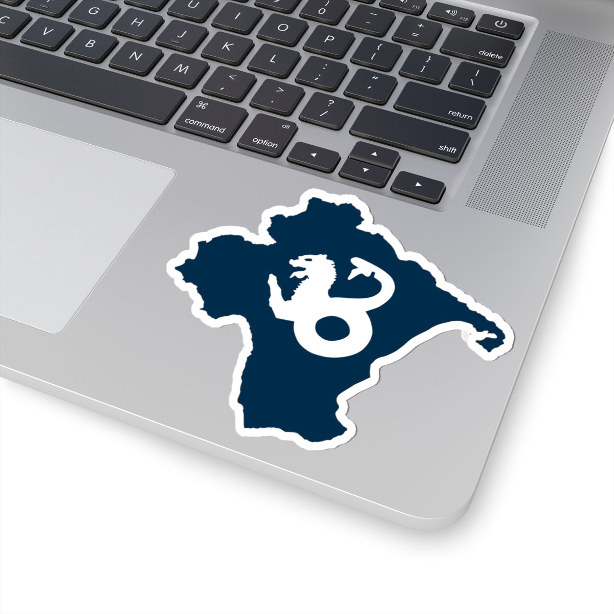 Lucania Flag Map (Italy) STICKER Vinyl Kiss-Cut Decal