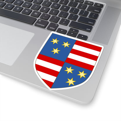 Arms of the County of Celje (Slovenia) (Coat of Arms) STICKER Vinyl Kiss-Cut Decal
