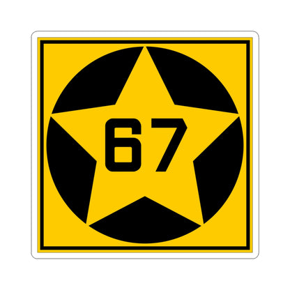 MN-67 1920 (Minnesota) (Road Sign) STICKER Vinyl Kiss-Cut Decal