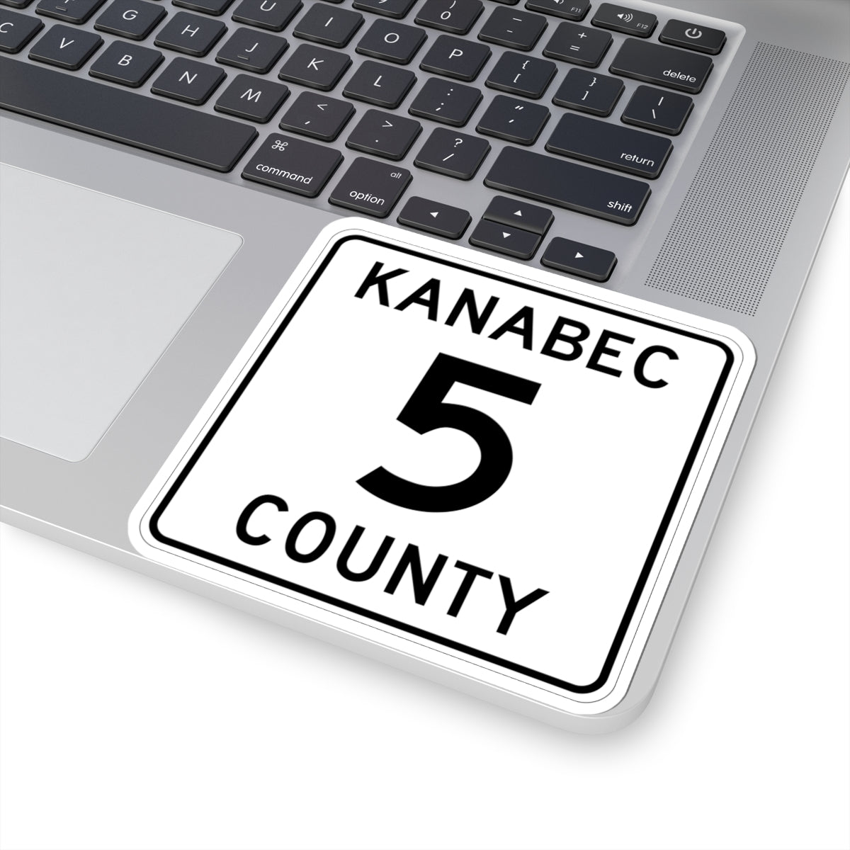 Kanabec County 5 MN (Minnesota) (Road Sign) STICKER Vinyl Kiss-Cut Decal