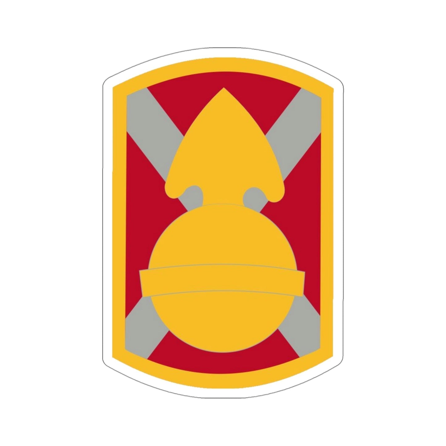 107th Artillery Brigade (U.S. Army) STICKER Vinyl Die-Cut Decal-4 Inch-The Sticker Space