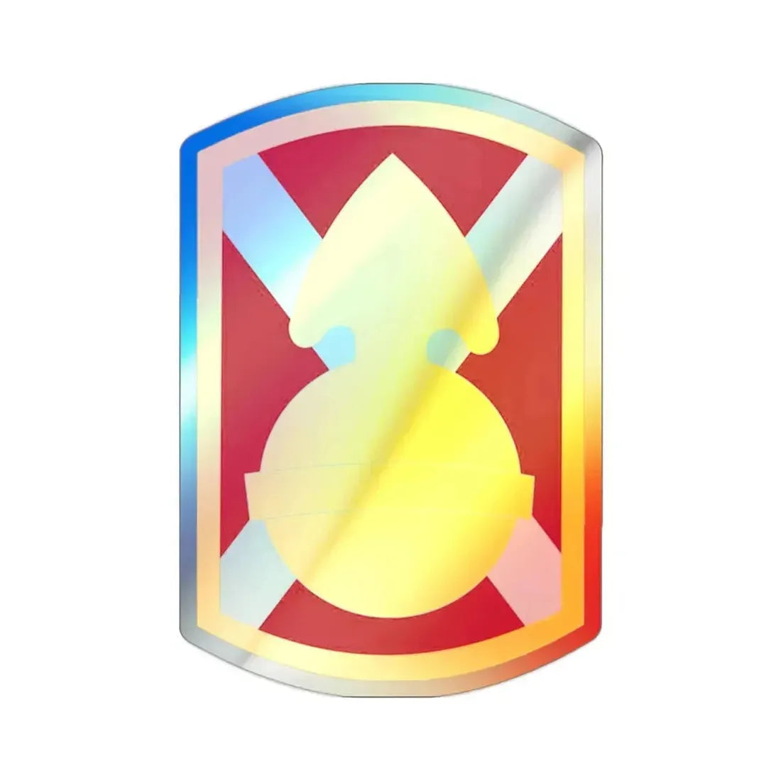 107th Artillery Brigade (U.S. Army) Holographic STICKER Die-Cut Vinyl Decal - The Sticker Space