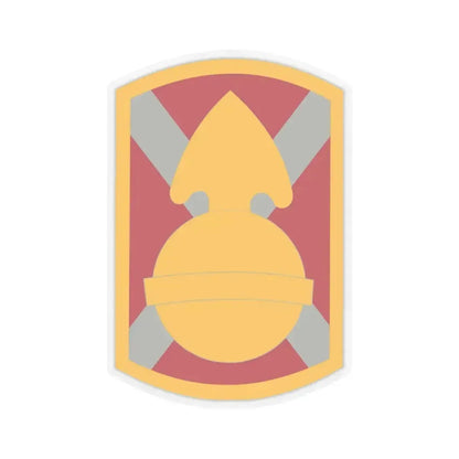 107th Artillery Brigade (U.S. Army) STICKER Vinyl Kiss-Cut Decal 3 Inch Transparent - The Sticker Space